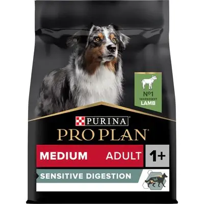Nedsatt pris Purina Pro Plan Dog Medium Adult Sensitive Digestion Torrfoder för Hund