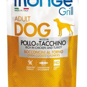 Erbjudandepris Monge Grill Kyckling & Kalkon Hund 24 x 100 g