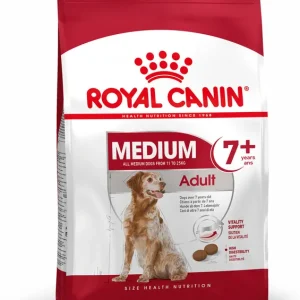 Begränsat antal Medium 7+ Adult Torrfoder för hund - 4 kg