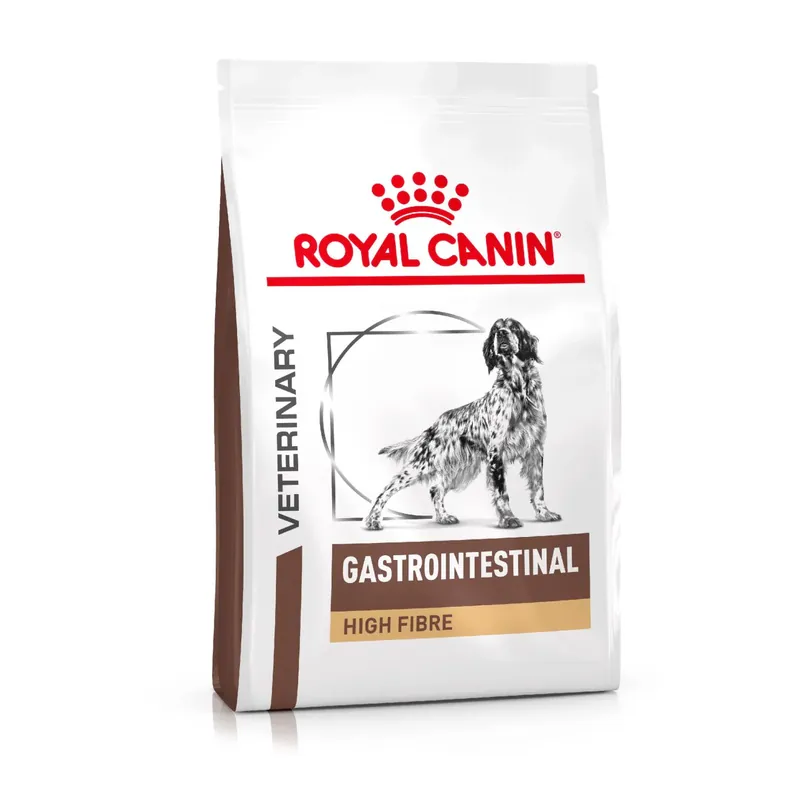 I lager Royal Canin Veterinary Diets Gastrointestinal High Fibre torrfoder för hund