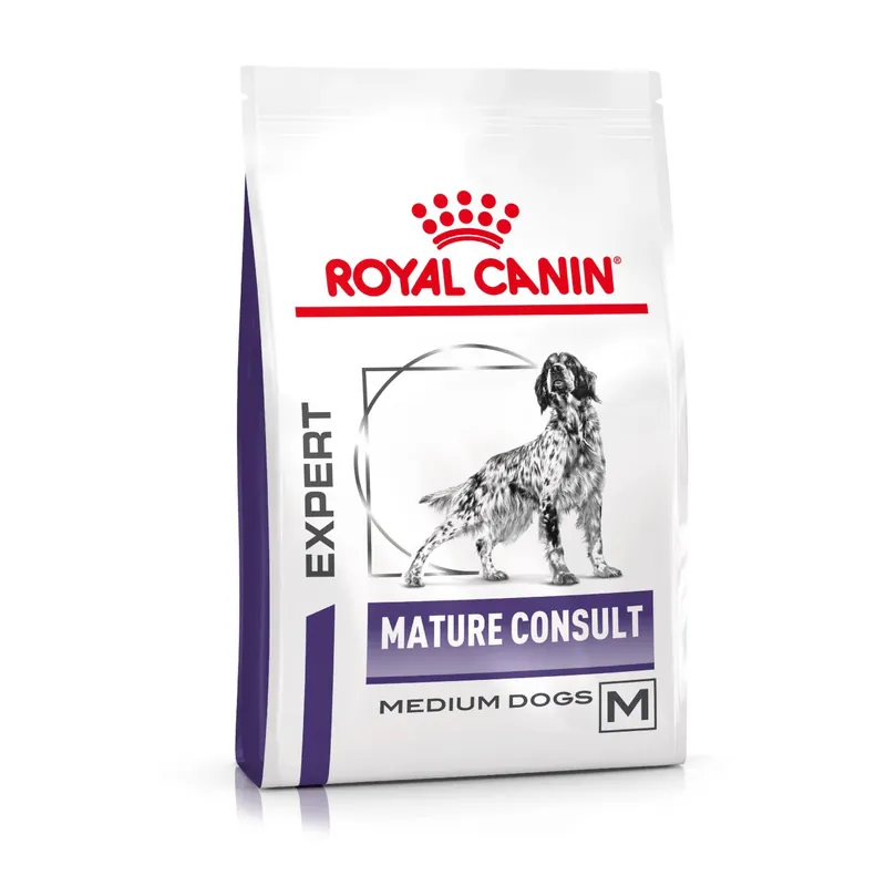 Royal Canin Veterinary Diets Health Management Mature Consult torrfoder för hund 10 kg Snabb leverans