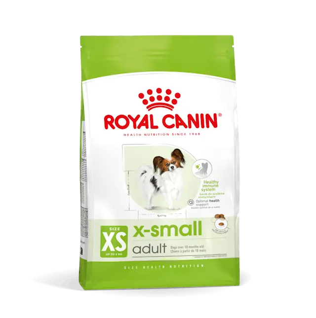 X-Small Adult Torrfoder för hund - 3 kg Handla nu