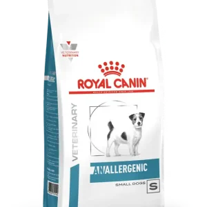 Lågt pris Royal Canin Veterinary Diets Derma Anallergenic Small Dog torrfoder för hund 1,5 kg