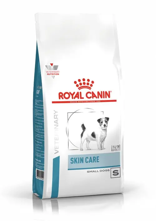 I lager Royal Canin Veterinary Diets Derma Skin Care Small Dogs torrfoder