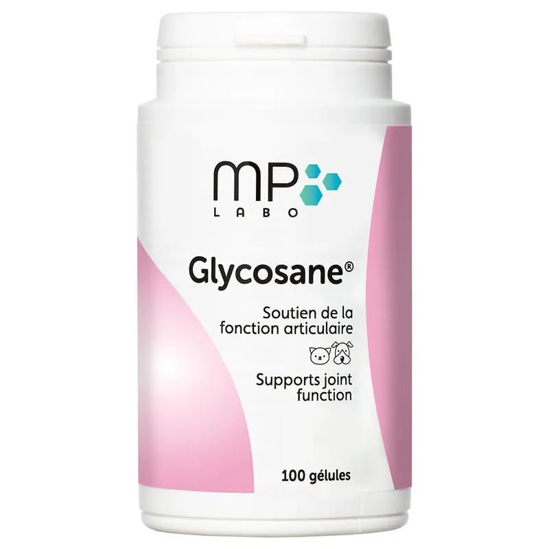 Kundfavorit MP Labo Glycosan för hundar och katter - 2 x 100 kapslar