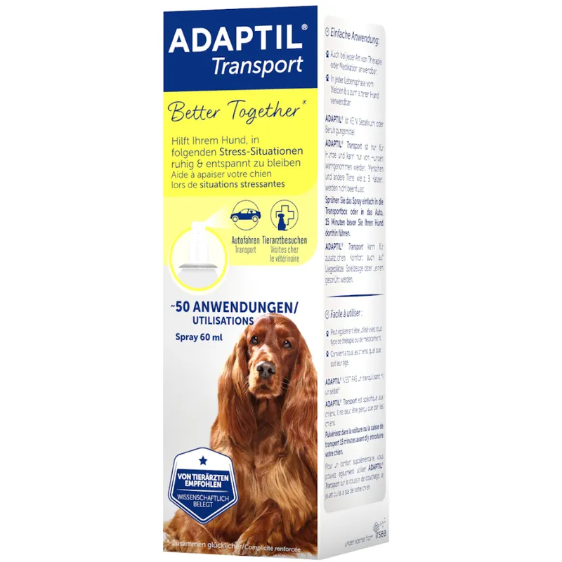 ADAPTIL® transportspray - 60 ml Begränsat erbjudande