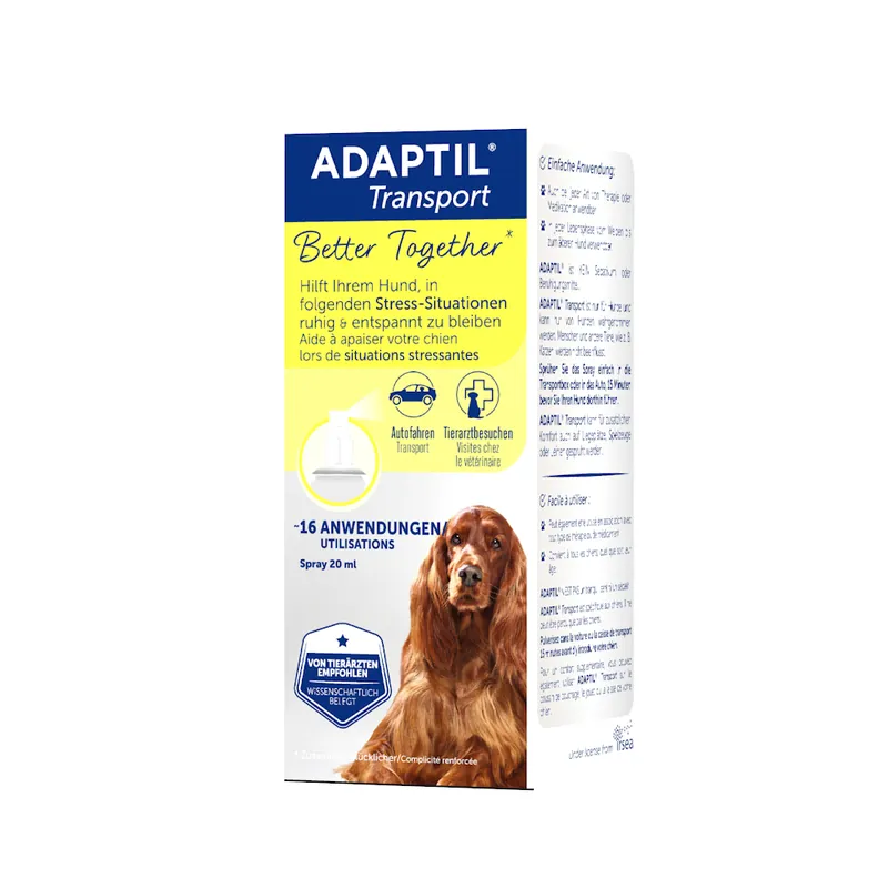 Beställ idag ADAPTIL® transportspray - 20 ml
