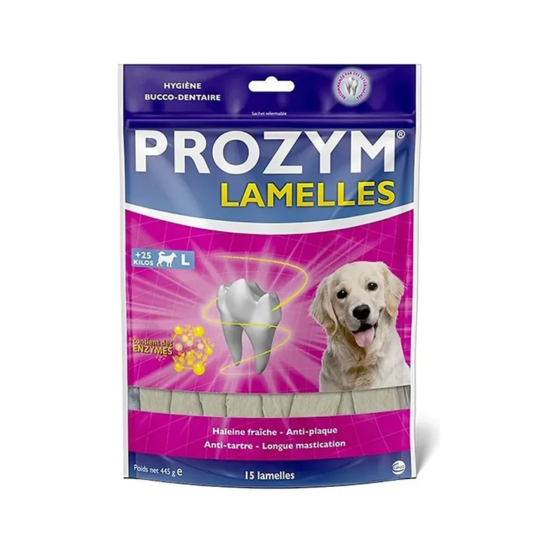 Rabatt Prozym Flaps för hundar - för stora hundar (> 25 kg), 2 x 15 remsor