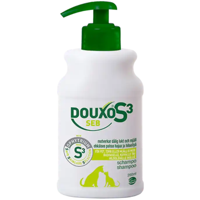 Begränsat erbjudande Seb Shampoo 200 ml - Hund - Pälsvård Trim & Hundbad - Hundschampo - Douxo - ZOO.se