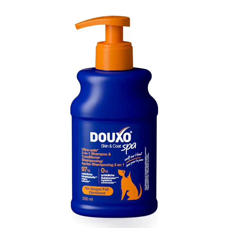 DOUXO Spa Skin & Coat Ultra-Safe tovutredningsschampo - 250 ml Snabb frakt