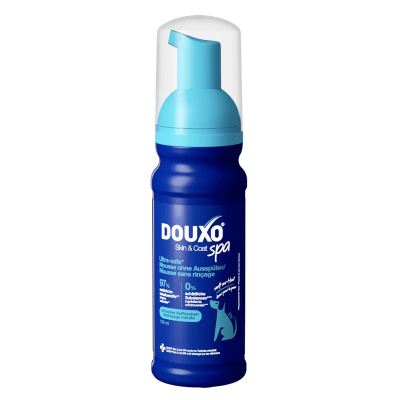 DOUXO Spa Skin & Coat Quick Refreshing Mousse utan sköljning - 150 ml Kampanj
