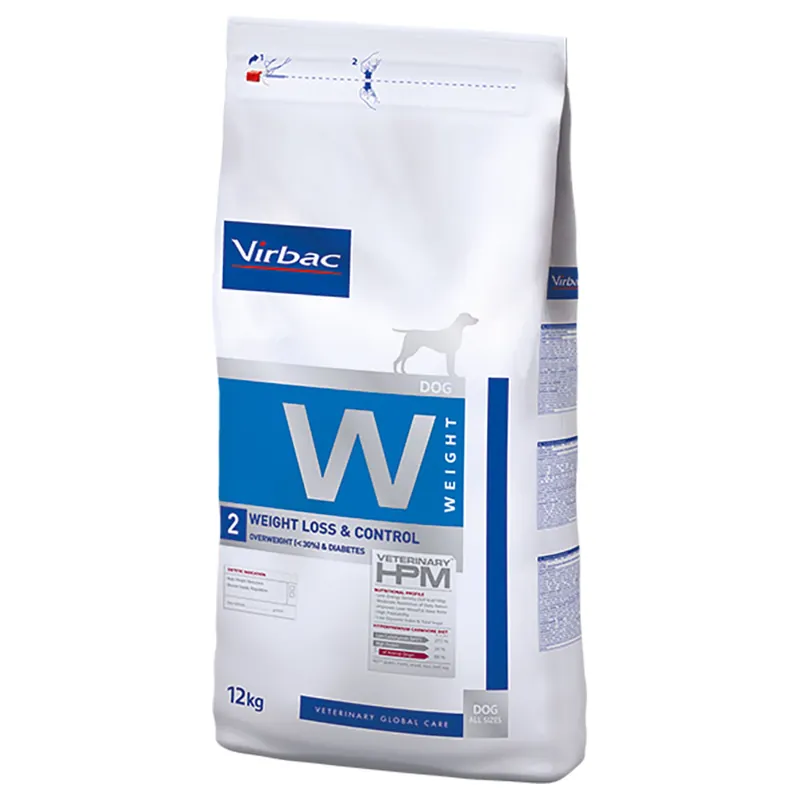 Outlet Virbac Veterinary HPM Dog Weight Loss & Control W2 - Ekonomipack 2 x 12 kg