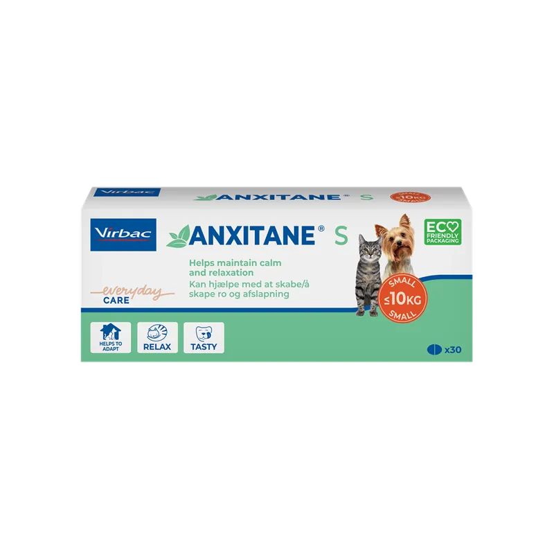 Nyhet Stressreducerande Virbac Anxitane S 30 st