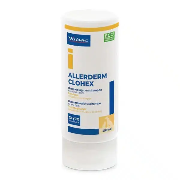 Allerderm Clohex schampo för hund och katt 250 ml Lägg i varukorgen