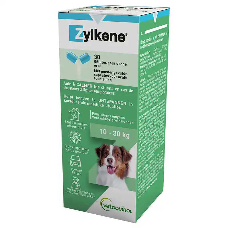 I lager Zylkene kapslar 220 mg hund 10-30 kg - Ekonomipack 2 x 30 st