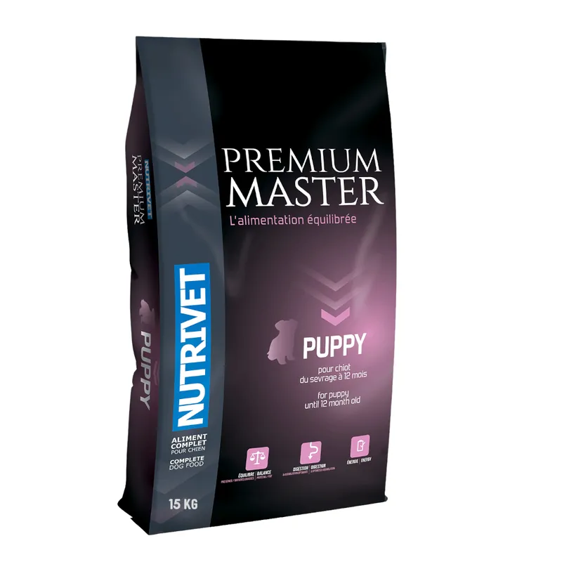 Outlet Nutrivet Premium Master Puppy med kyckling - 15 kg