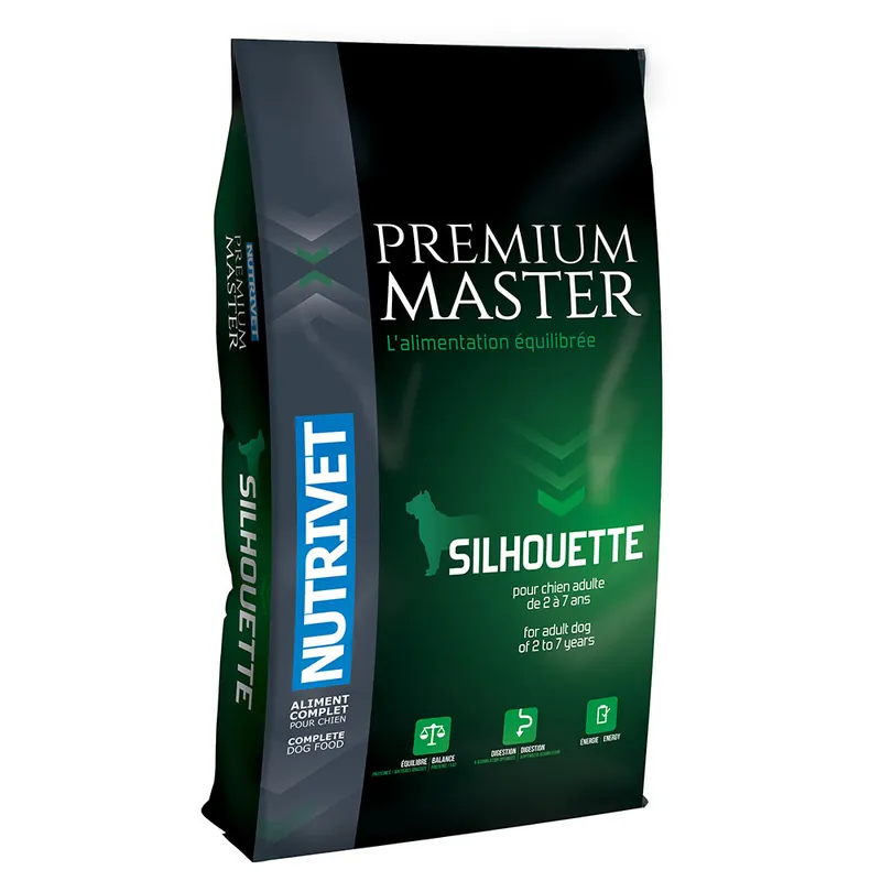 Nutrivet Premium Master Silhouette - Ekonomipack 2 x 15 kg Nedsatt pris