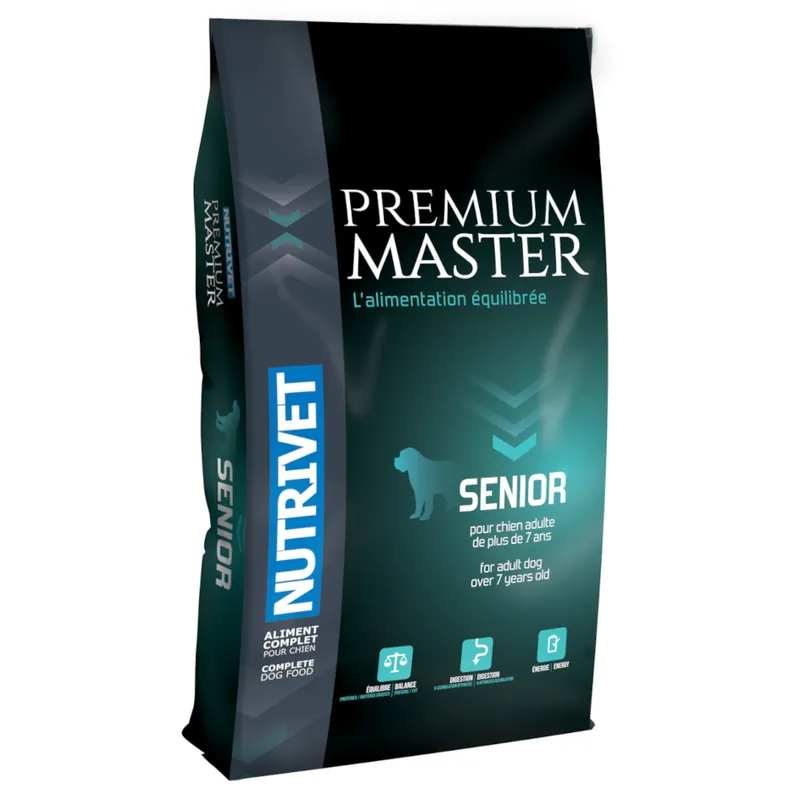 Nutrivet Premium Master Senior - Ekonomipack 2 x 15 kg Endast idag