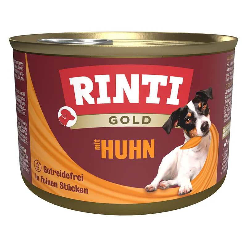 Beställ nu RINTI Gold 12 x 185 g - Kyckling
