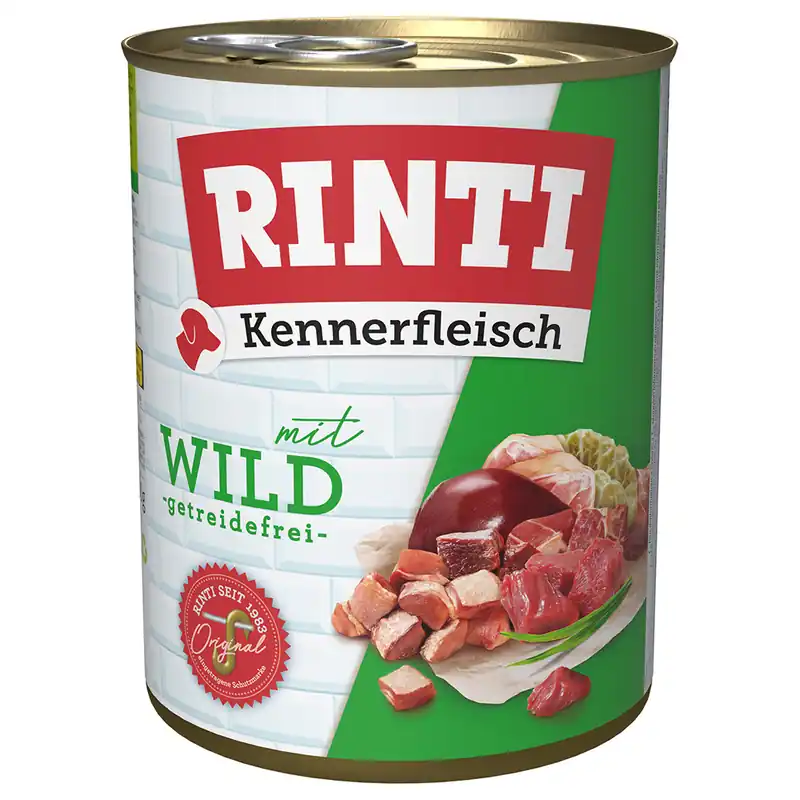 Beställ nu RINTI Kennerfleisch 1 x 800 g - Vilt