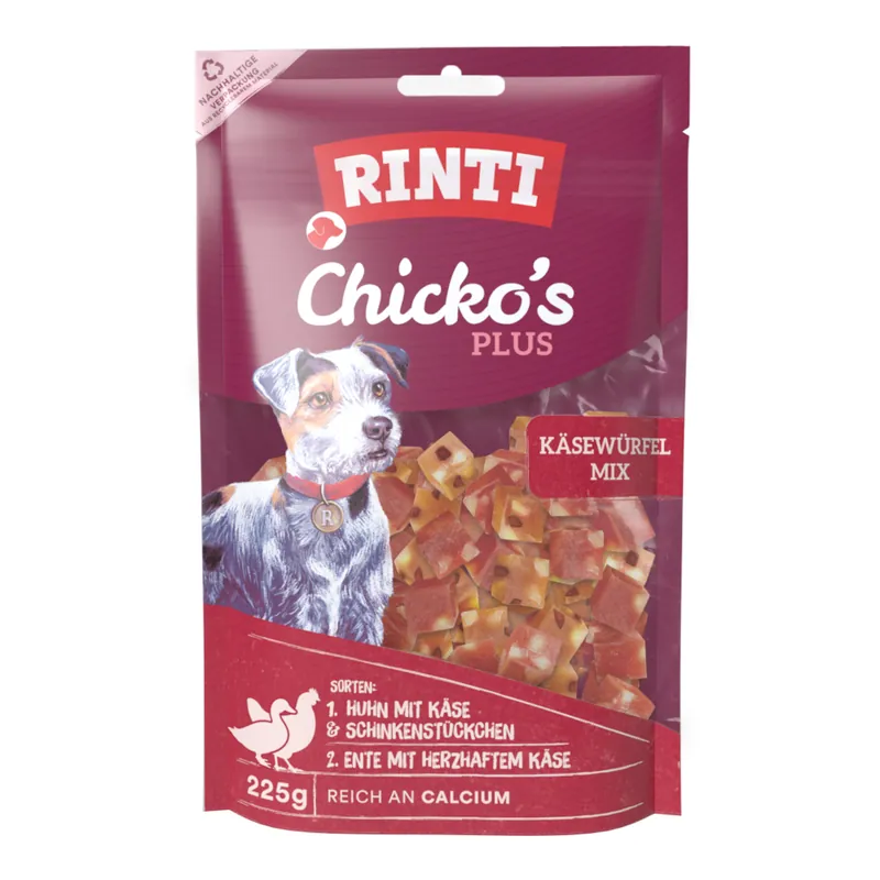 RINTI Extra Chicko‘s Plus tärningsmix - 225 g I lager