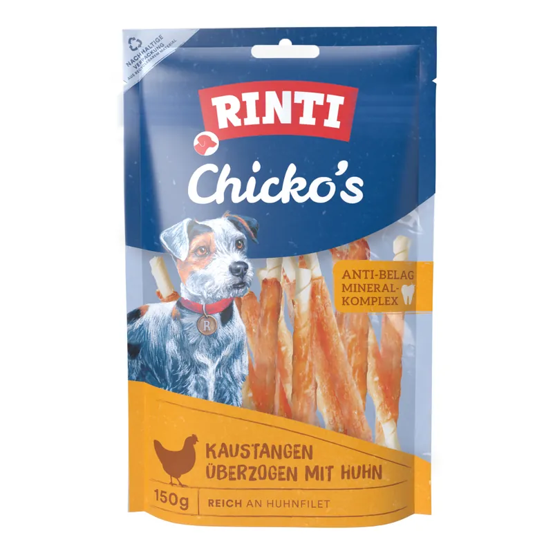 Bästa pris RINTI Chicko‘s tuggpinnar Small - Ekonomipack Kyckling 18 x 150 g
