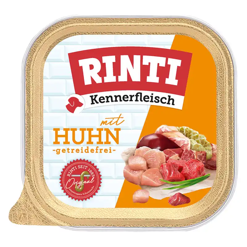Begränsad tid Ekonomipack 18 x 300 g RINTI Kennerfleisch - Kyckling
