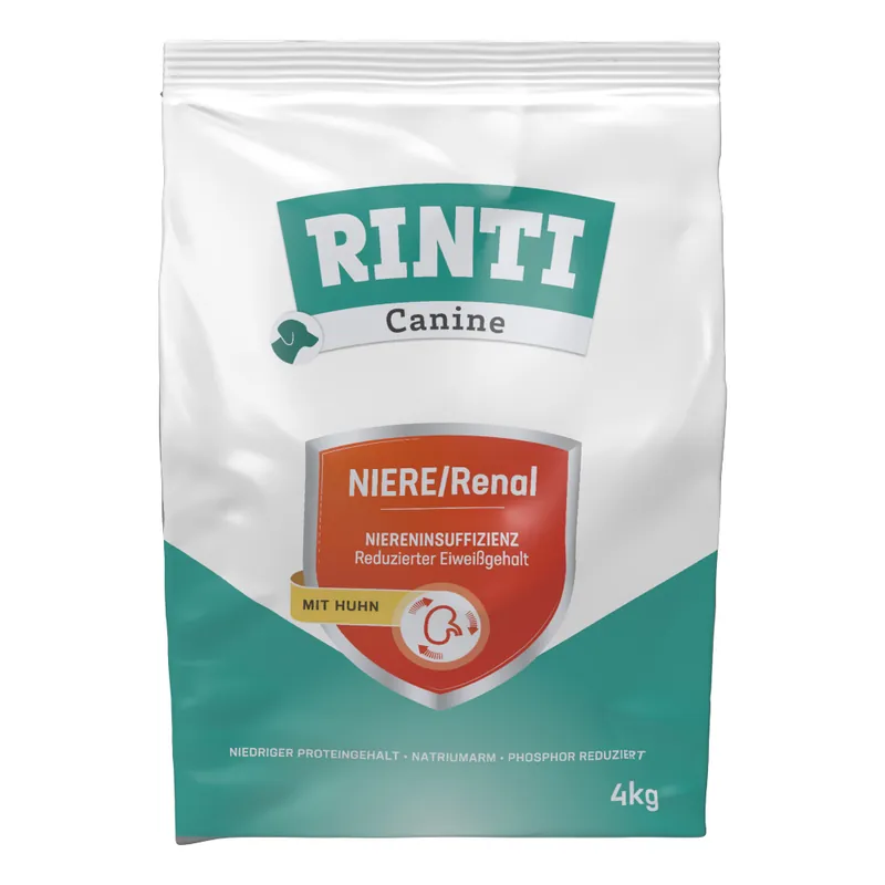 Populärt val RINTI Canine Kidney & Renal Chicken - 4 kg