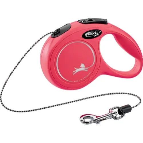 Koppel Flexi New Classic Cord Röd XS 3 m prisnedsättning