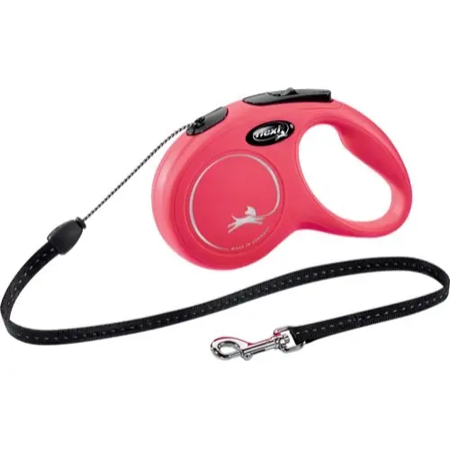 Beställ nu Koppel Flexi New Classic Cord Röd S 5 m