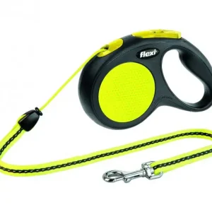 Begränsad tid Flexi New Neon rundkoppel M/20 kg 5 m för husdjur