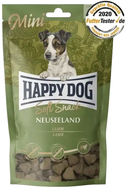 Happy Dog Soft Snack Mini Neuseeland 100 g för hundar Premium
