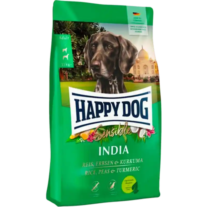 Nyhet Sensible India Vegetarian Rice, Peas & Turmeric 10 kg - Hund - Hundmat & hundfoder - Torrfoder för hund - Happy Dog - ZOO.se