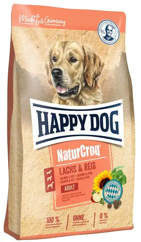 Begränsad tid NaturCroq Lax & Ris Hundfoder - 11 kg