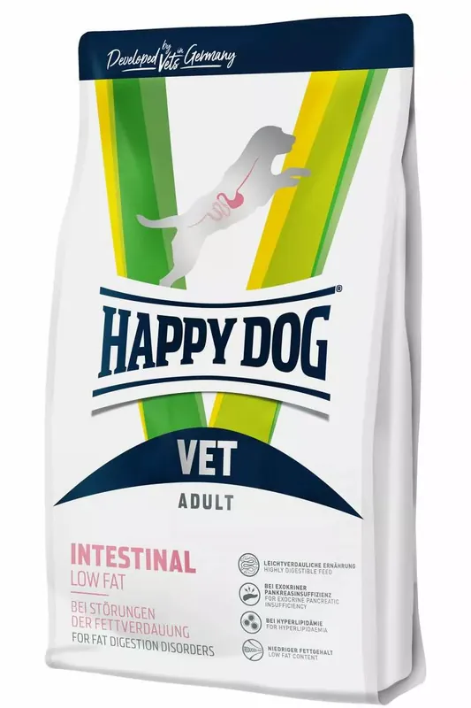 Vet Diet Intestinal Low Fat Torrfoder till Hund - 4 kg Handla nu