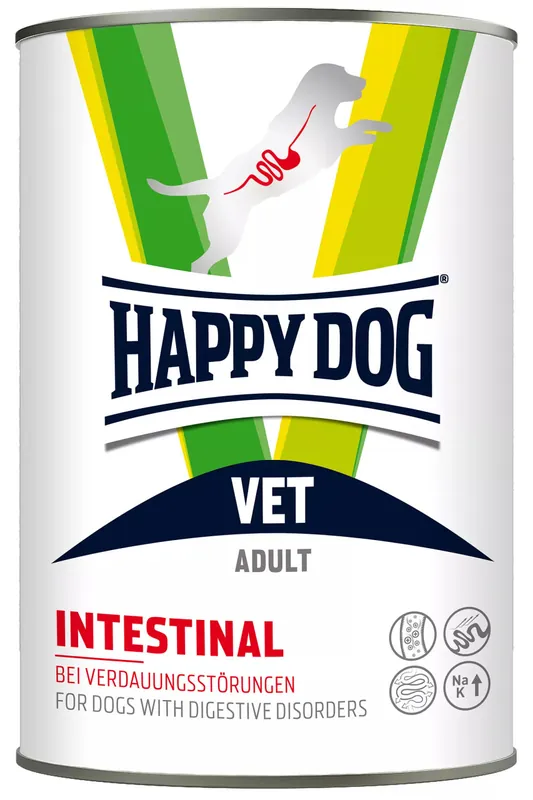 Extra rabatt Vet Diet Intestinal Våtfoder för Hund - 6 x 400 g