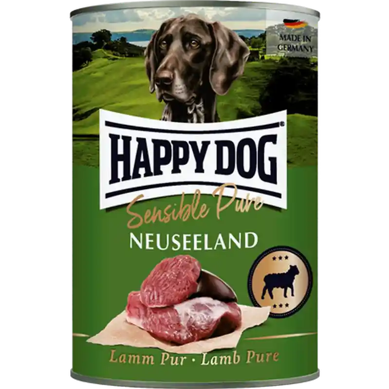 Säker betalning Sensible Pure Neuseeland 100% Lamm 200 g - Hund - Hundmat & hundfoder - Våtmat & Våtfoder för hund - Happy Dog - ZOO.se