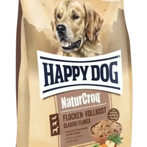 Happy Dog Flocken Vollkost 1,5 kg för hundar Rabatt