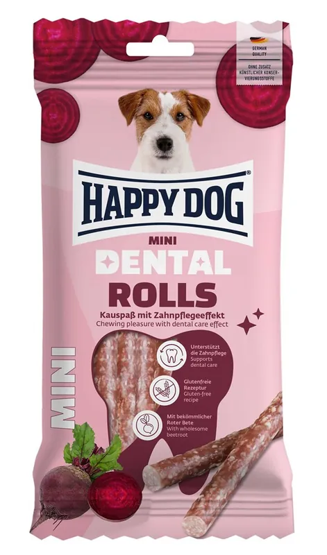Expressleverans Dental Rolls Mini för Hund - 8 st