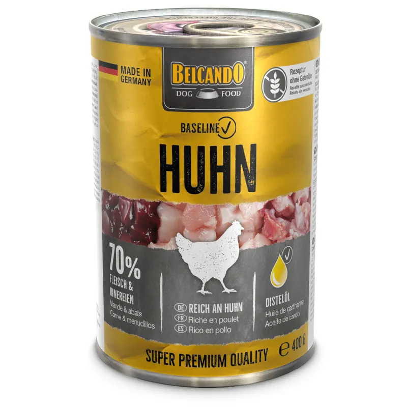 Ekonomiförpackning Belcando Baseline 24 x 400 g - Kyckling Beställ idag