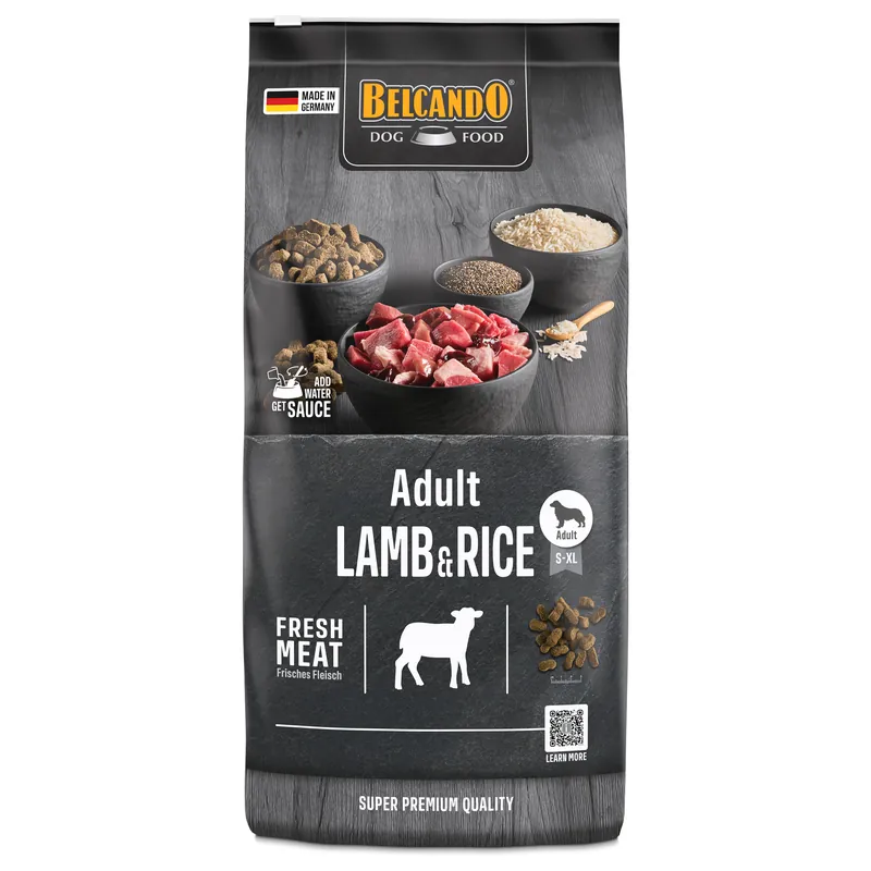 Ekonomipack 2 påsar Belcando torrfoder för hund Adult Lamb & Rice (2 x 12,5 kg) Köp nu