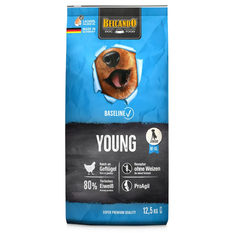 Belcando Baseline Young - 12,5 kg Kundfavorit