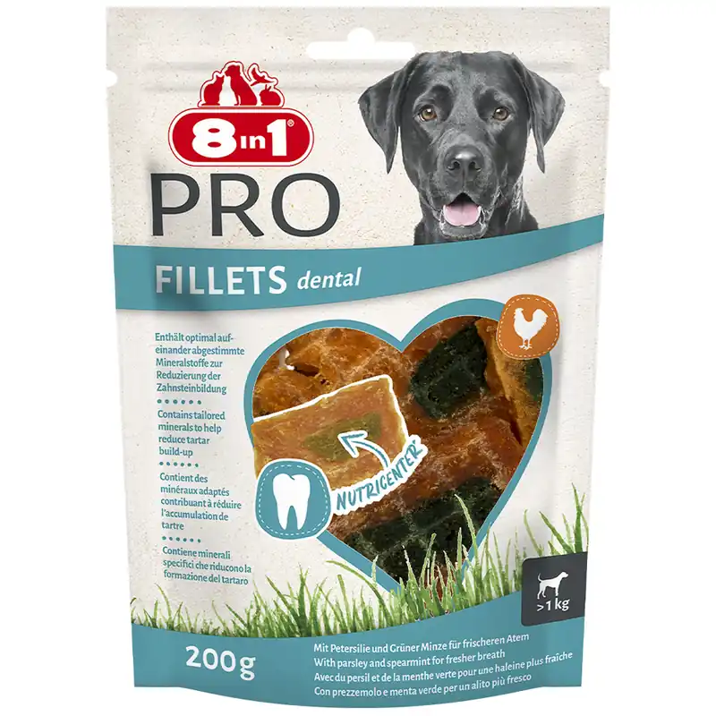 8in1 Fillets Pro Dental - 200 g Säker betalning