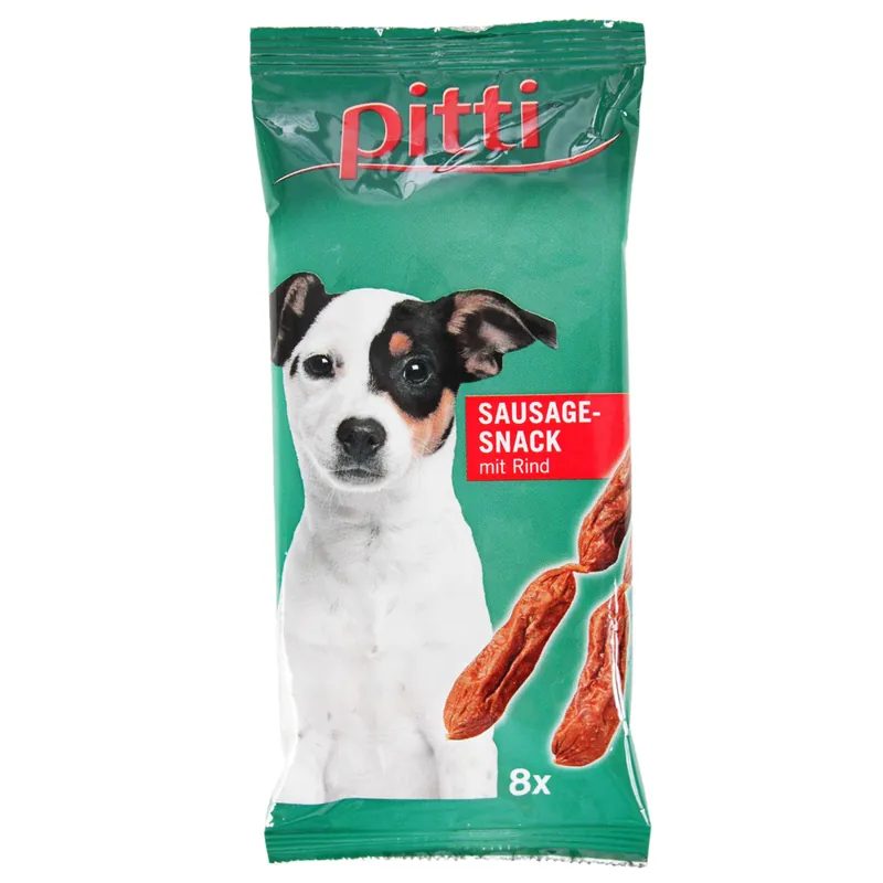 pitti Snack av nötkött (halvtorrt) - 8 st Rabatt