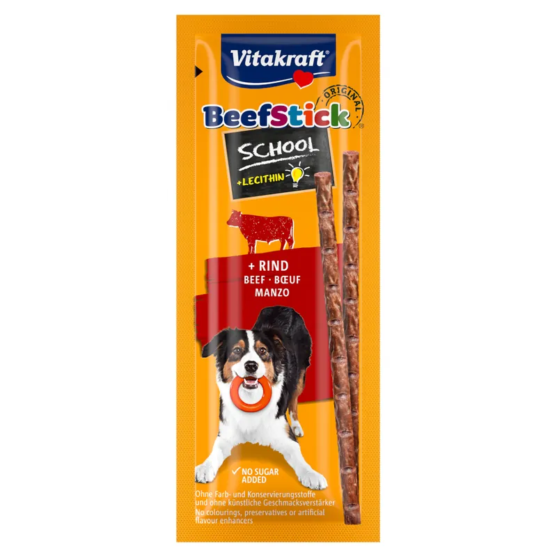Vitakraft Beef Stick School 20 g - Nötkött (10 bitar, 20 g) Erbjudandepris