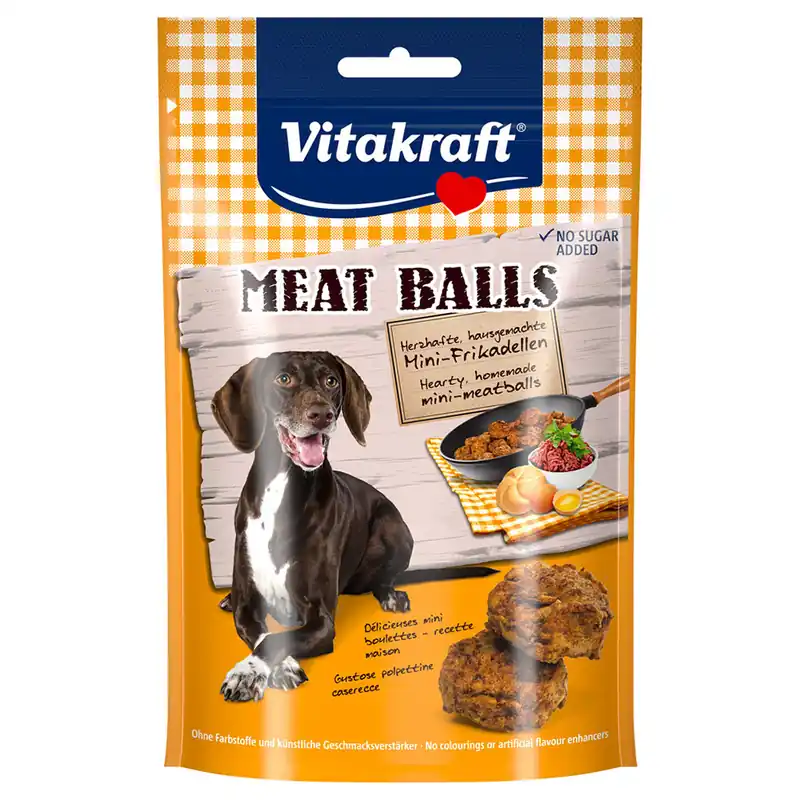 Kampanjpris Vitakraft MEAT BALLS - 80 g
