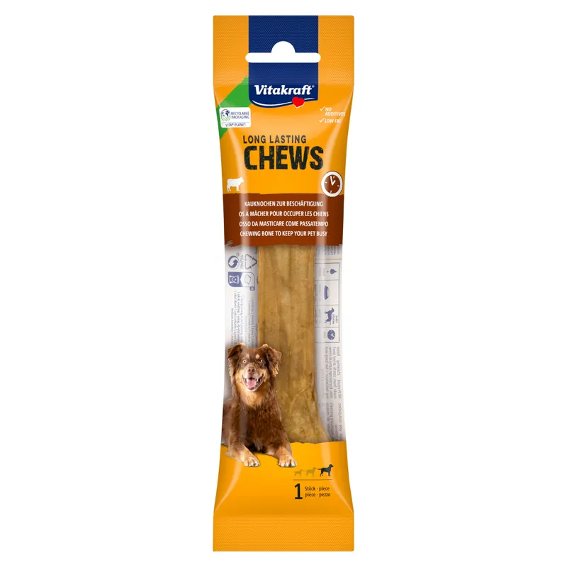 Vitakraft Long Lasting Chews Chew Bone Beef - 60 g (14 cm) Beställ nu