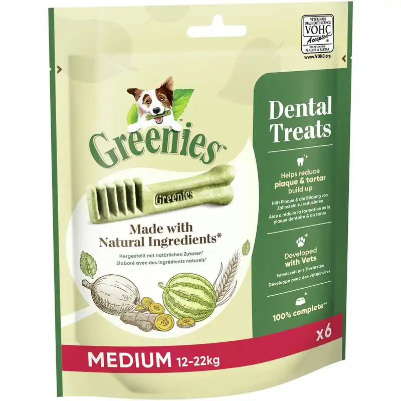 Extra rabatt Greenies tandvårdsgodis - Medium (170 g)