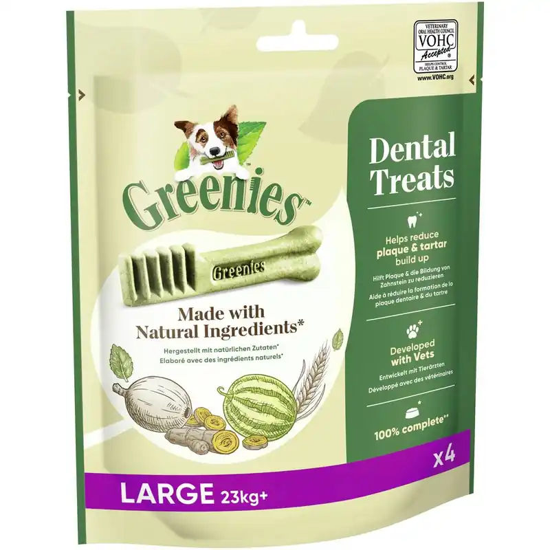Sänkt pris Greenies tandvårdsgodis - Large (170 g)