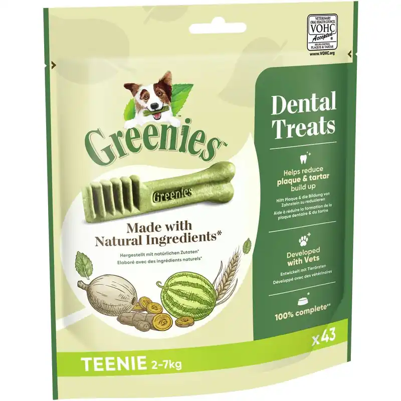 Expressleverans Greenies tandvårdsgodis - Teenie (340 g)